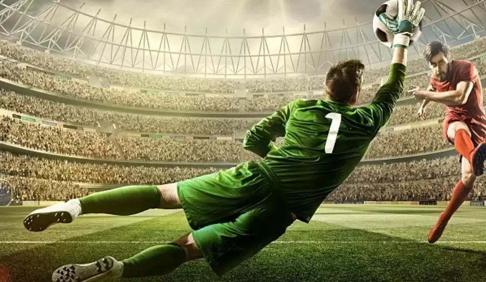Ilustrasi navigasi liga dan kartu pertandingan olahraga