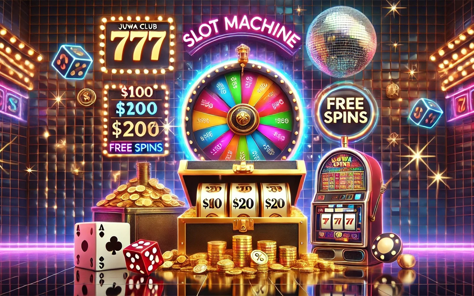 Antarmuka slot bertema dengan reel permainan dan panel kontrol