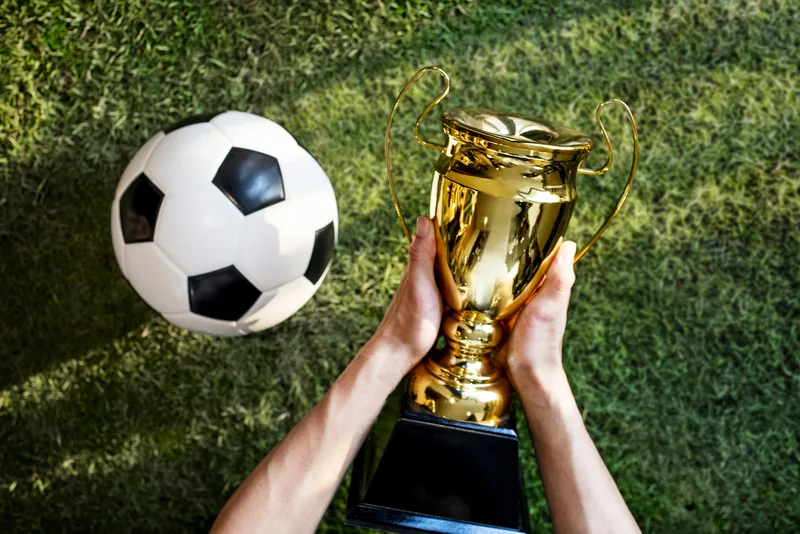 Pertandingan olahraga untuk menggambarkan tampilan event langsung